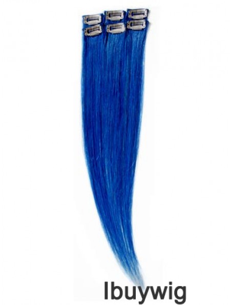 Cheapest Black Straight Remy Human Hair Clip In Hair Extensions