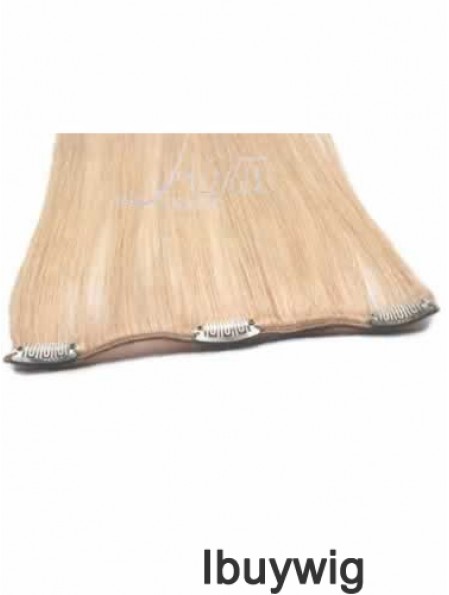 Cheap Black Straight Remy Human Hair Clip In Hair Extensions