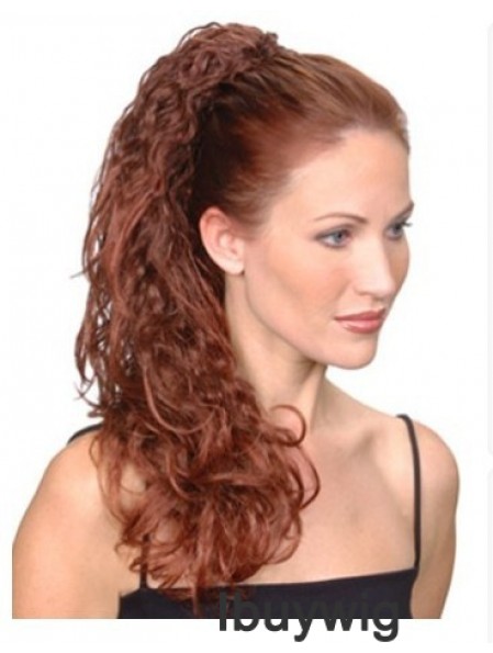 Popular Curly Auburn Ponytails