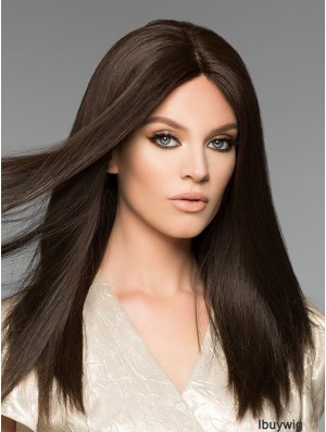 16 inch Long Black Remy Hair Wigs