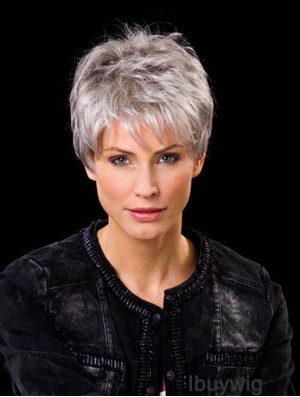 Short Lace Wigs 100% Hand Tied Cropped Length Boycuts