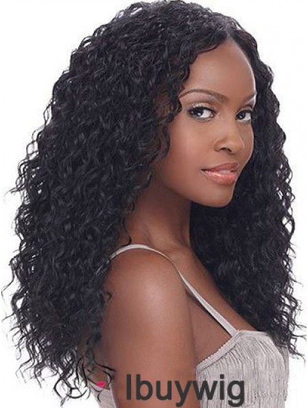 Flexibility 18 inch Long Kinky Wigs For Black Women