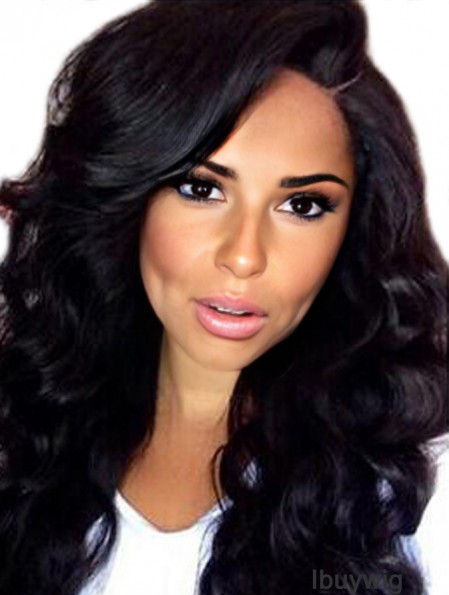 Capless Curly African American Black 15 inch Synthetic Wigs