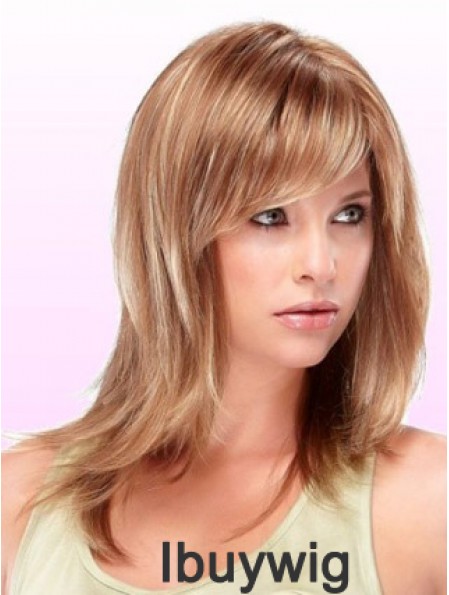 Synthetic Hair Sale With Capless Straight Style Shoulder Length Layered Cut