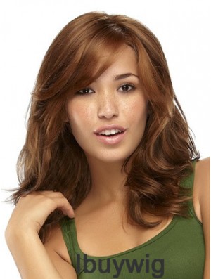 Realistic Synthetic Wigs With Capless Wavy Style Long Length