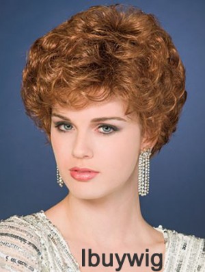 Cropped Curly Capless Layered 6 inch Amazing Synthetic Wigs