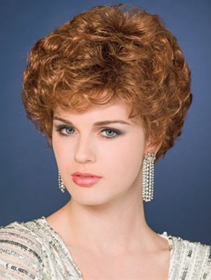 Cropped Curly Capless Layered 6 inch Amazing Synthetic Wigs