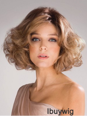 Wavy Layered 10 inch Blonde Exquisite Synthetic Wigs