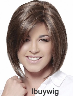 Bobs Brown Straight Chin Length 10 inch High Quality Medium Wigs