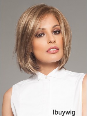 Chin Length Blonde Gorgeous 10 inch Straight Bob Wigs