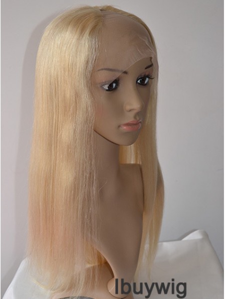 20 inch Lace Front Straight Blonde Gorgeous U Part Wigs