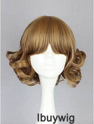 Capless Chin Length Wavy Blonde Amazing Bob Wigs