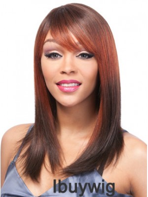 16 inch Ombre/2 Tone Lace Front Wigs For Black Women