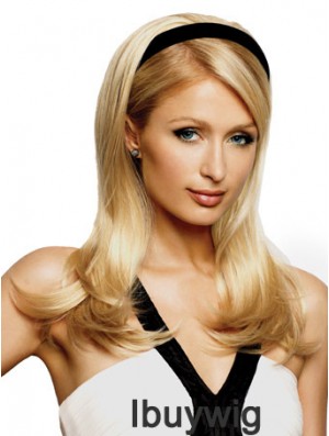 Great Blonde Synthetic Straight Hair Falls