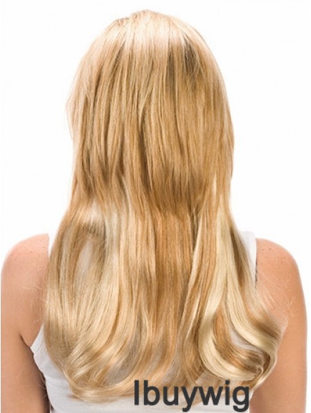 Fashion Black Straight Remy Human Hair Clip In Hair Extensions